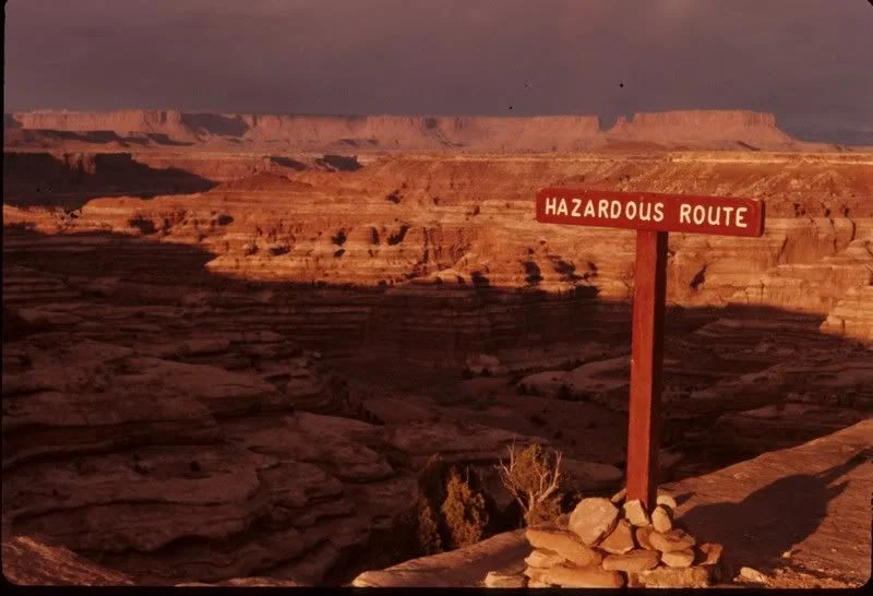 The Maze overlook