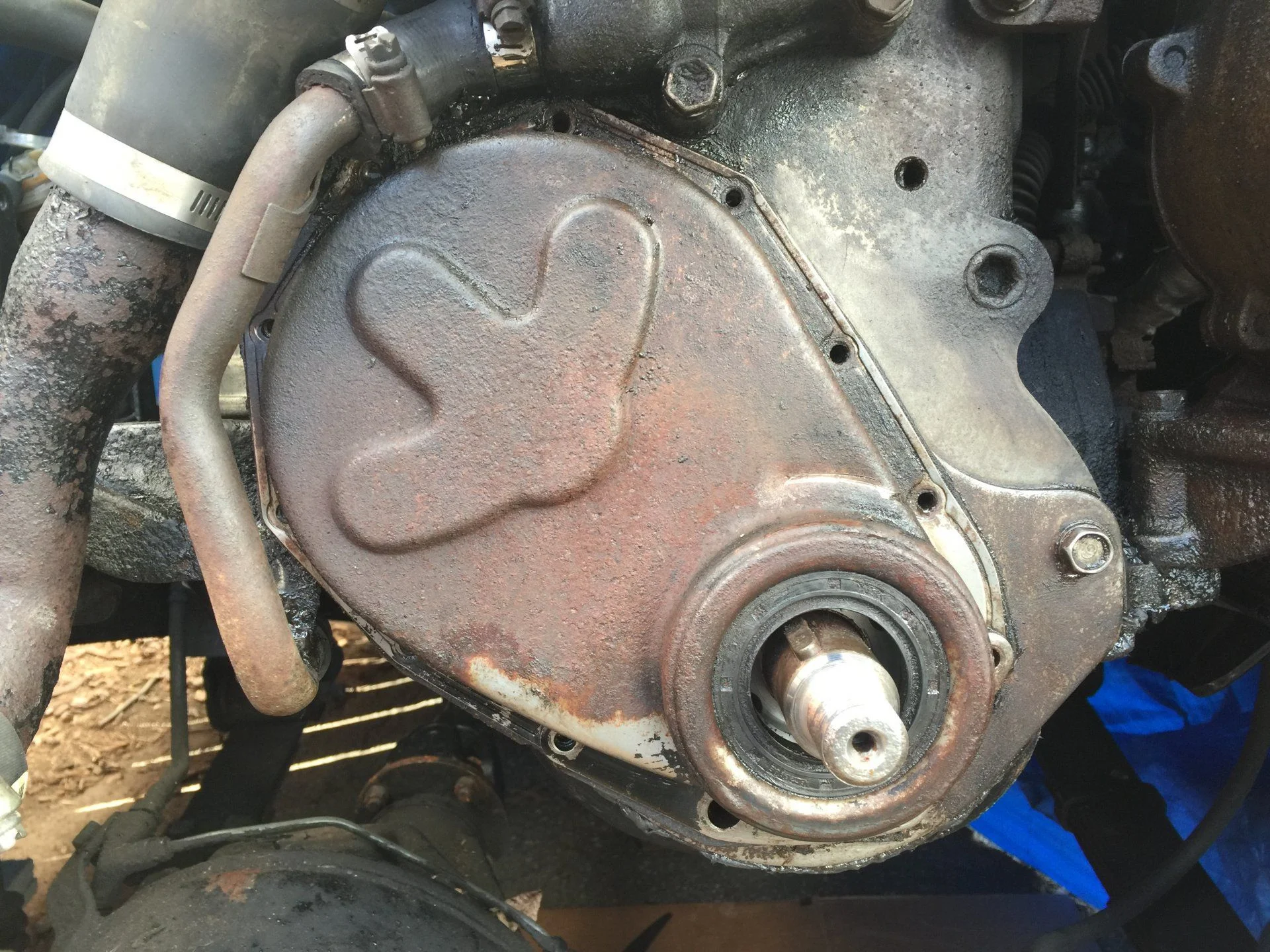 Timing cover 1