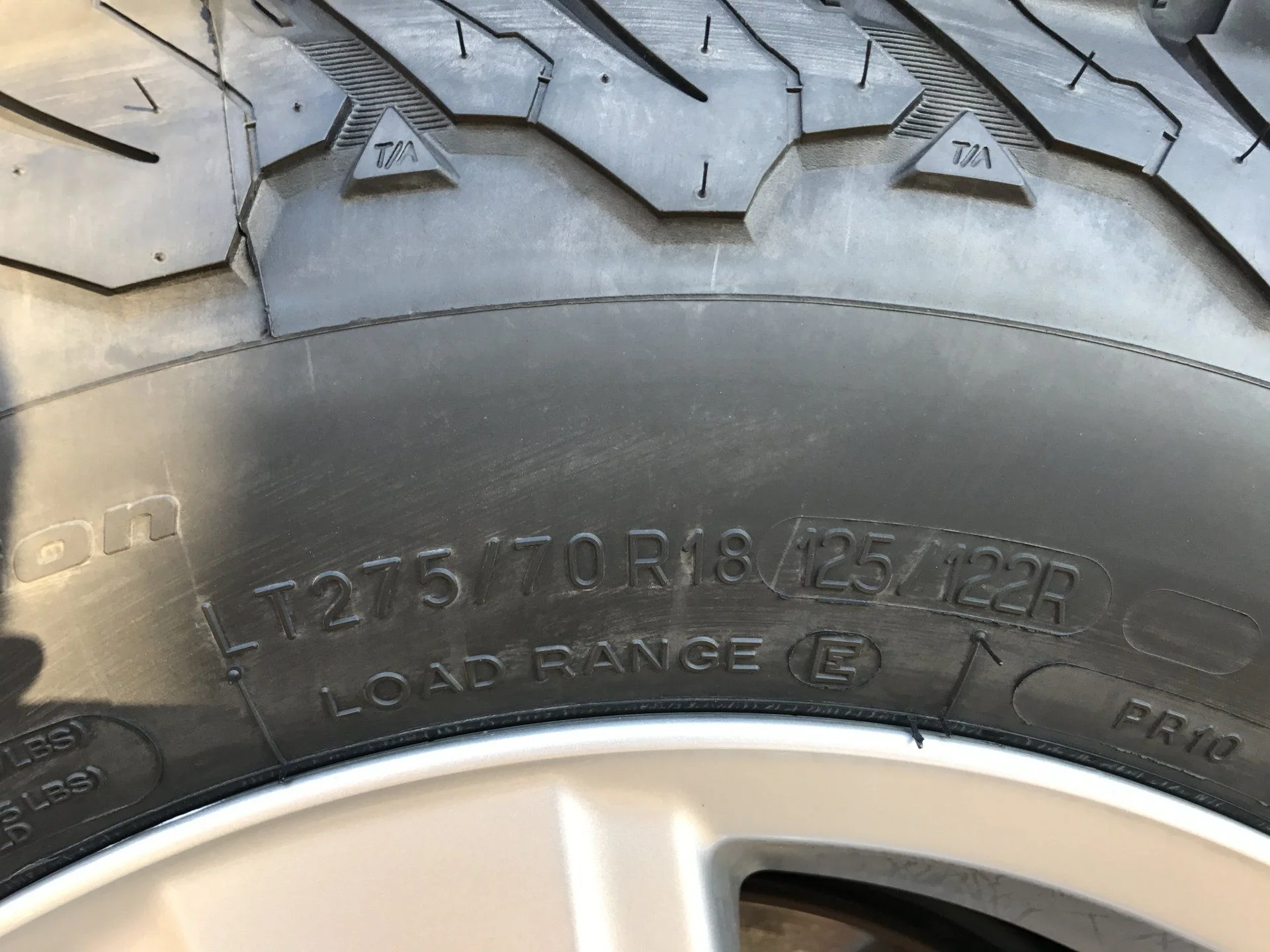 tire close