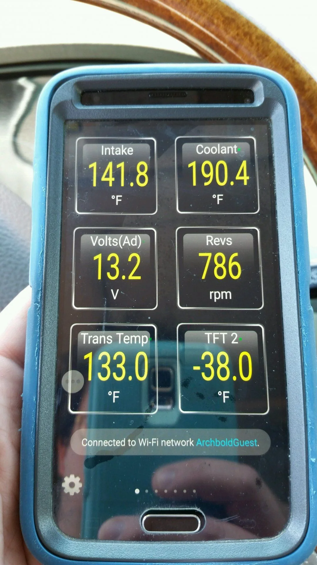 Torque Trans Temp