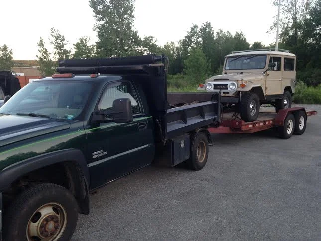 Towing it home