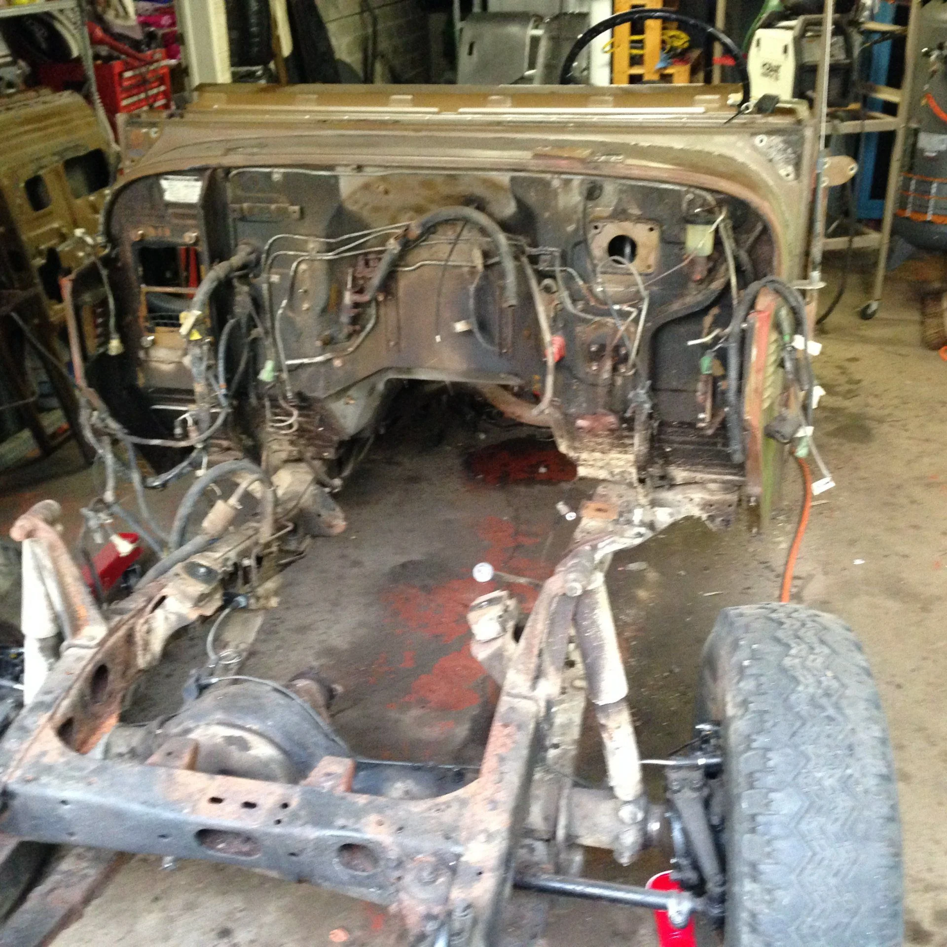 Tub and Front end with no motor 1