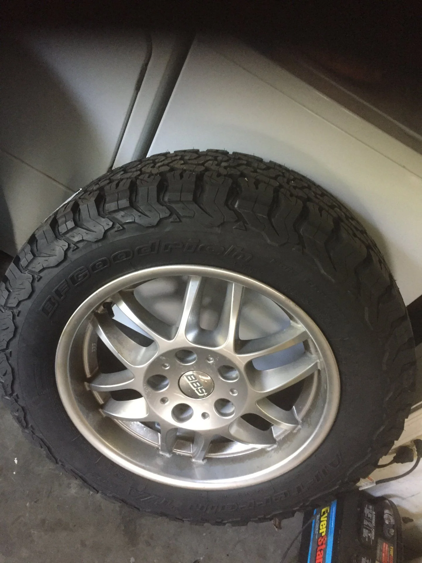 Tundra BBS 20" with 275/60r20 Ko2