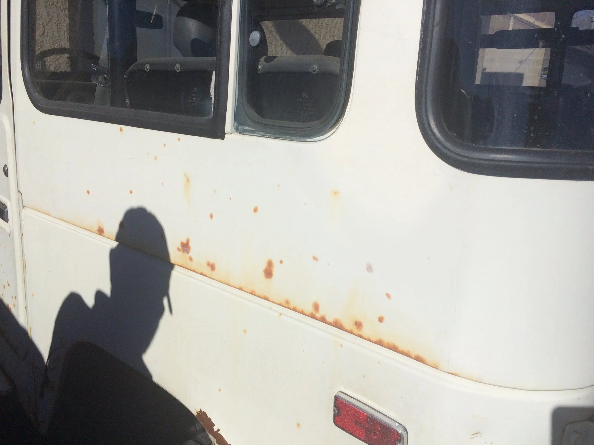 typical landcruiser rust