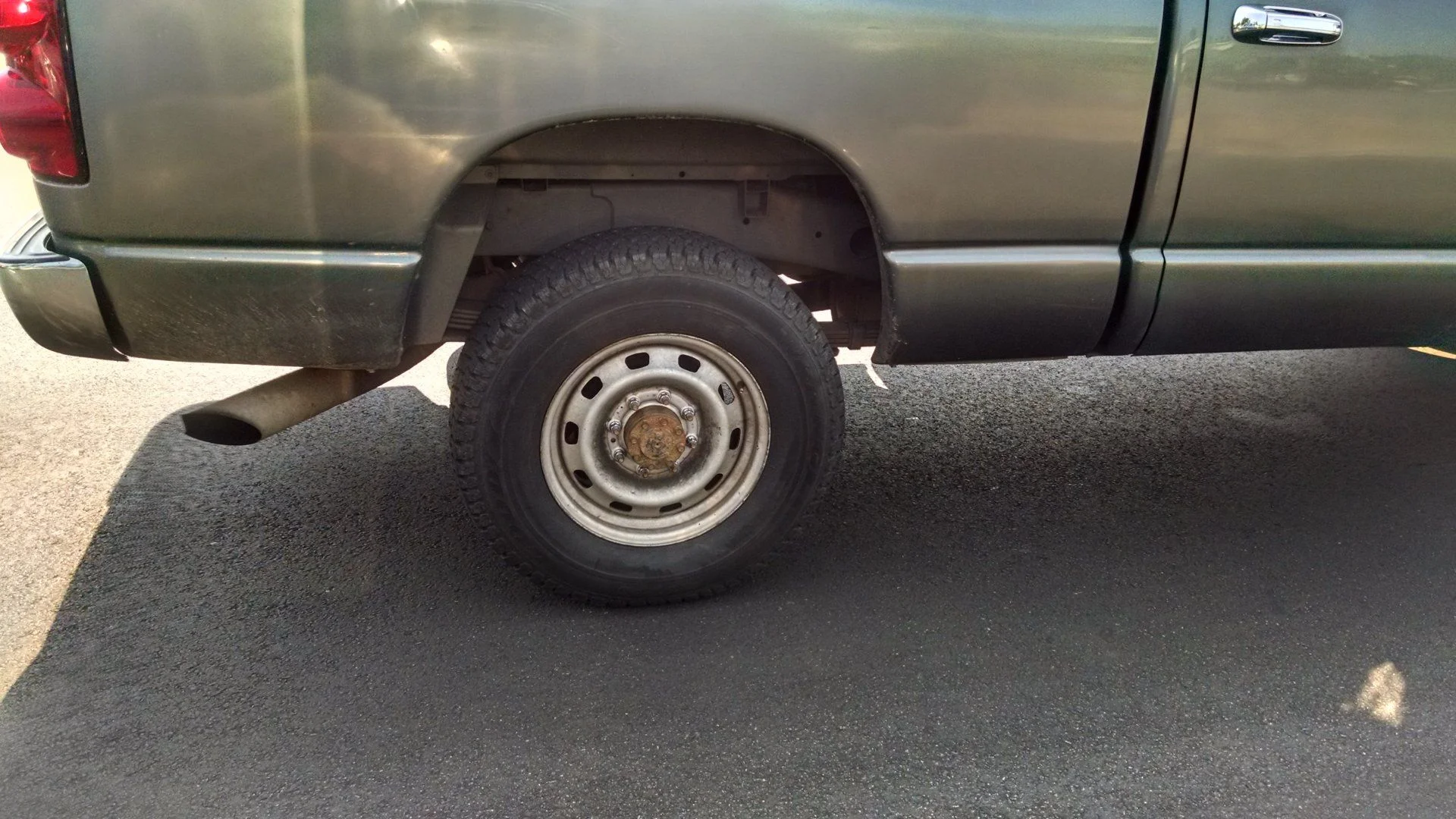 Typical steel wheel