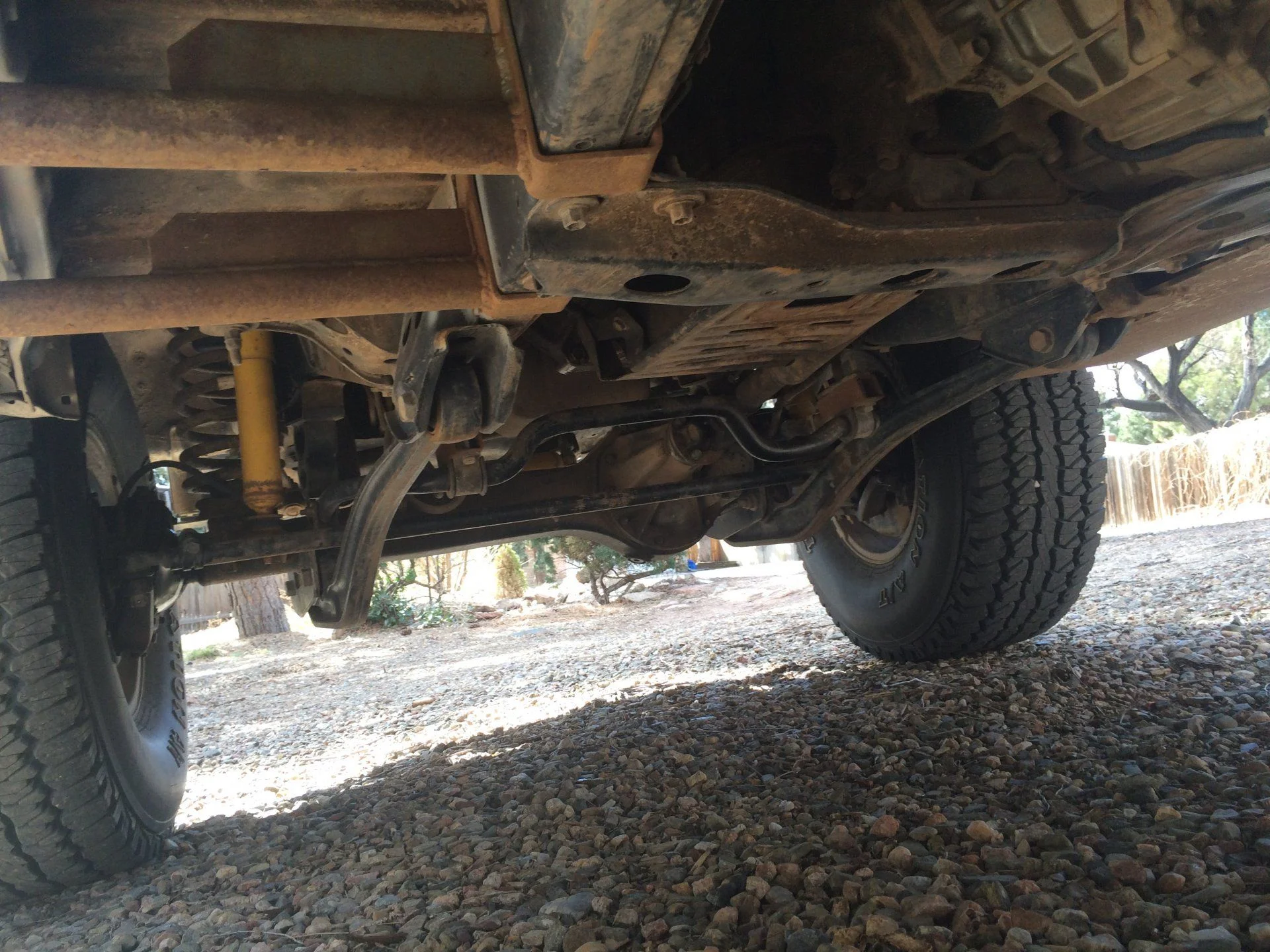 under body
