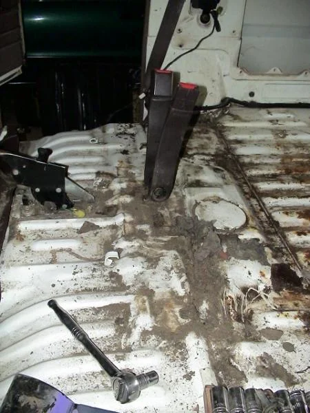 under front seats