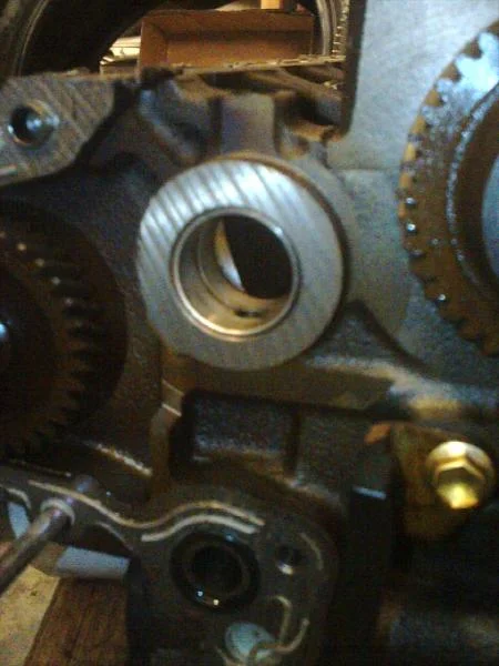 "Unobtanium" oil bushing.