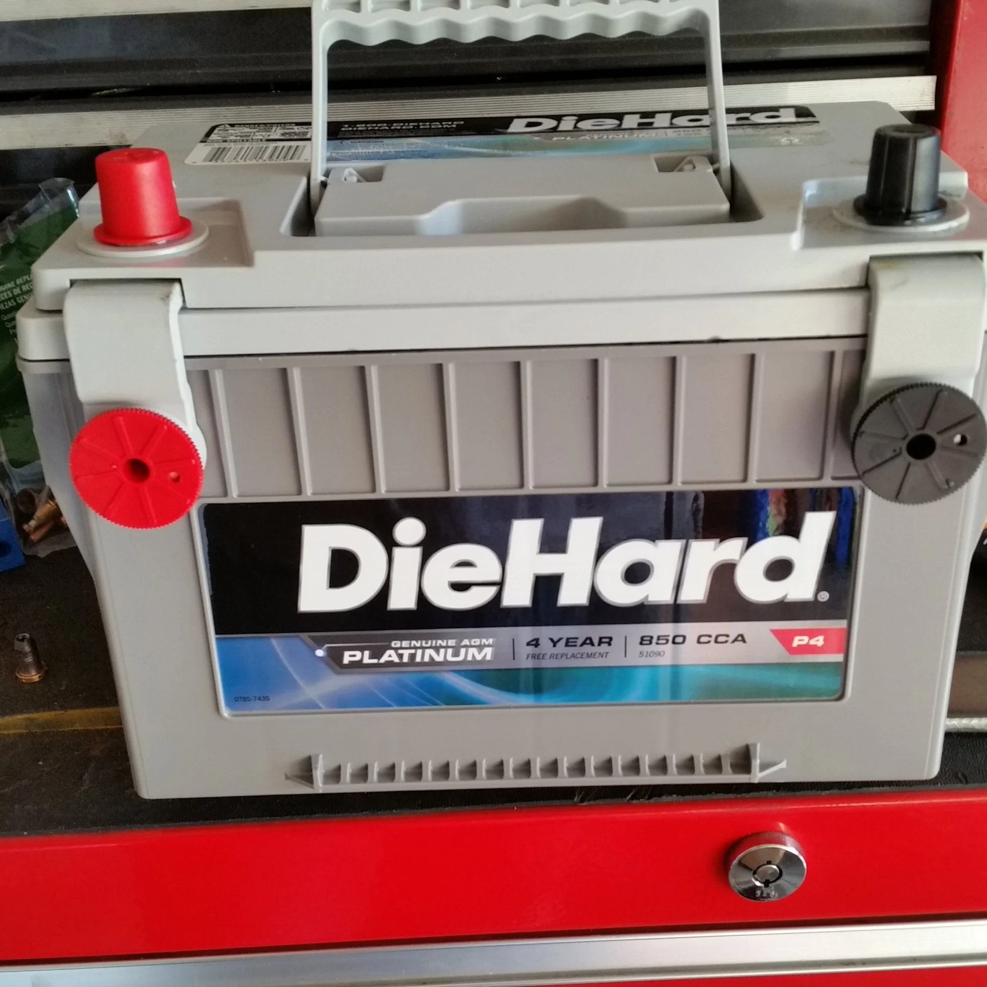 Upgraded AGM battery