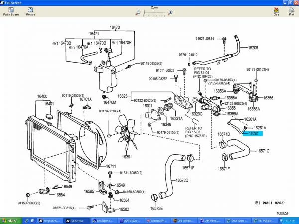 UZJ100 COOLING SCHEMATIC 1
