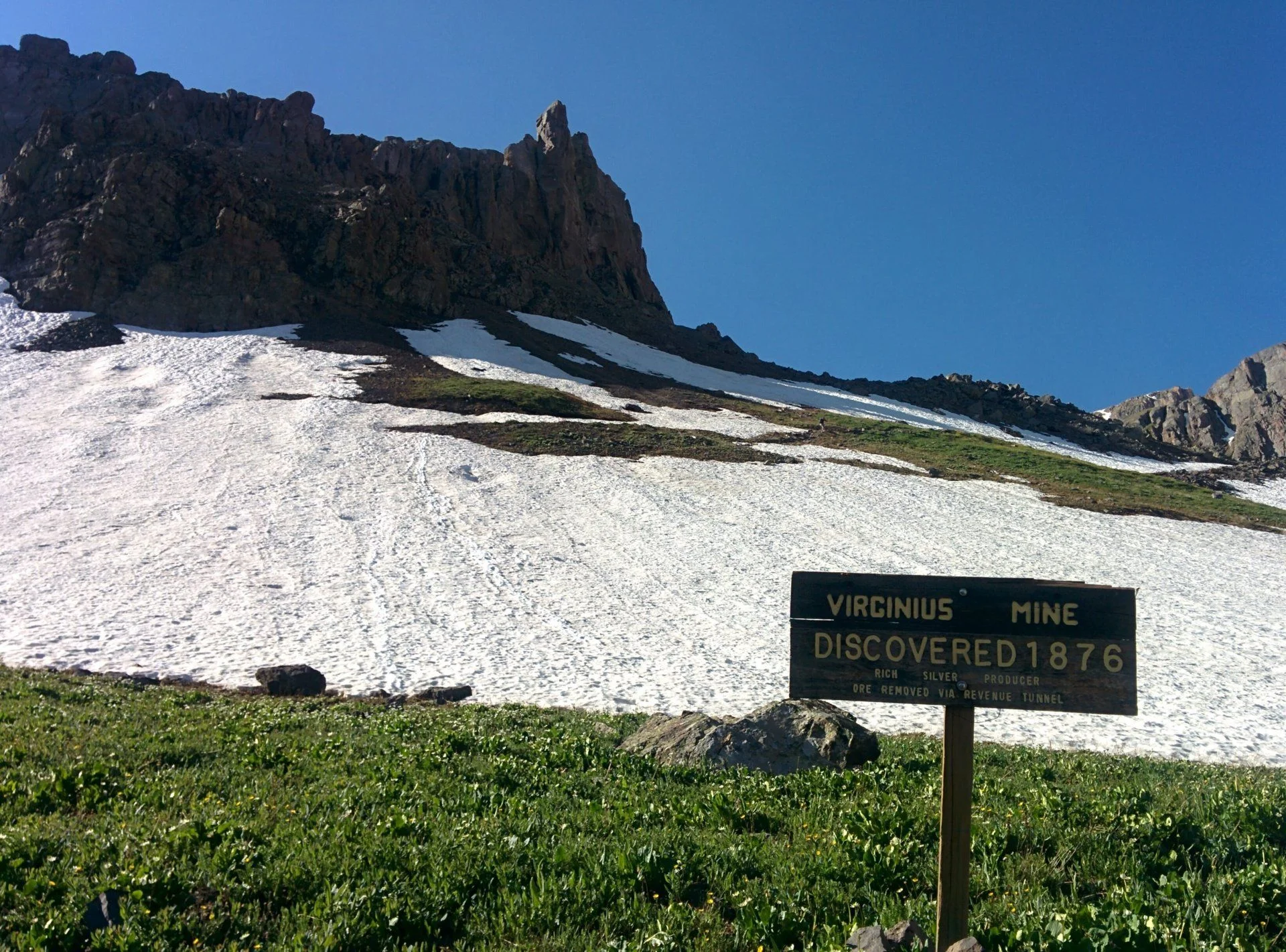 Virginius mine in governor basin