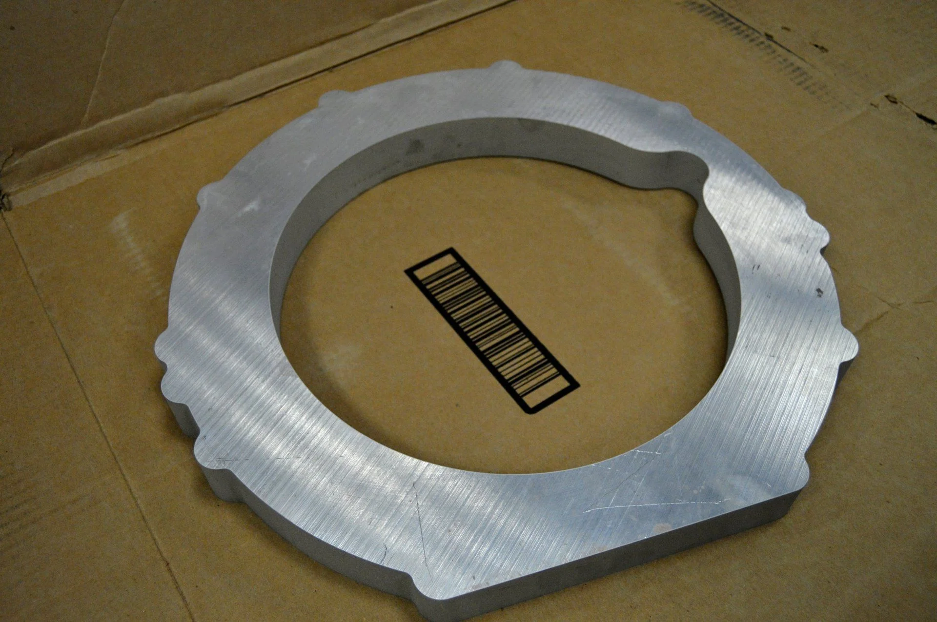 Water-jet adapter plate - pre-machine