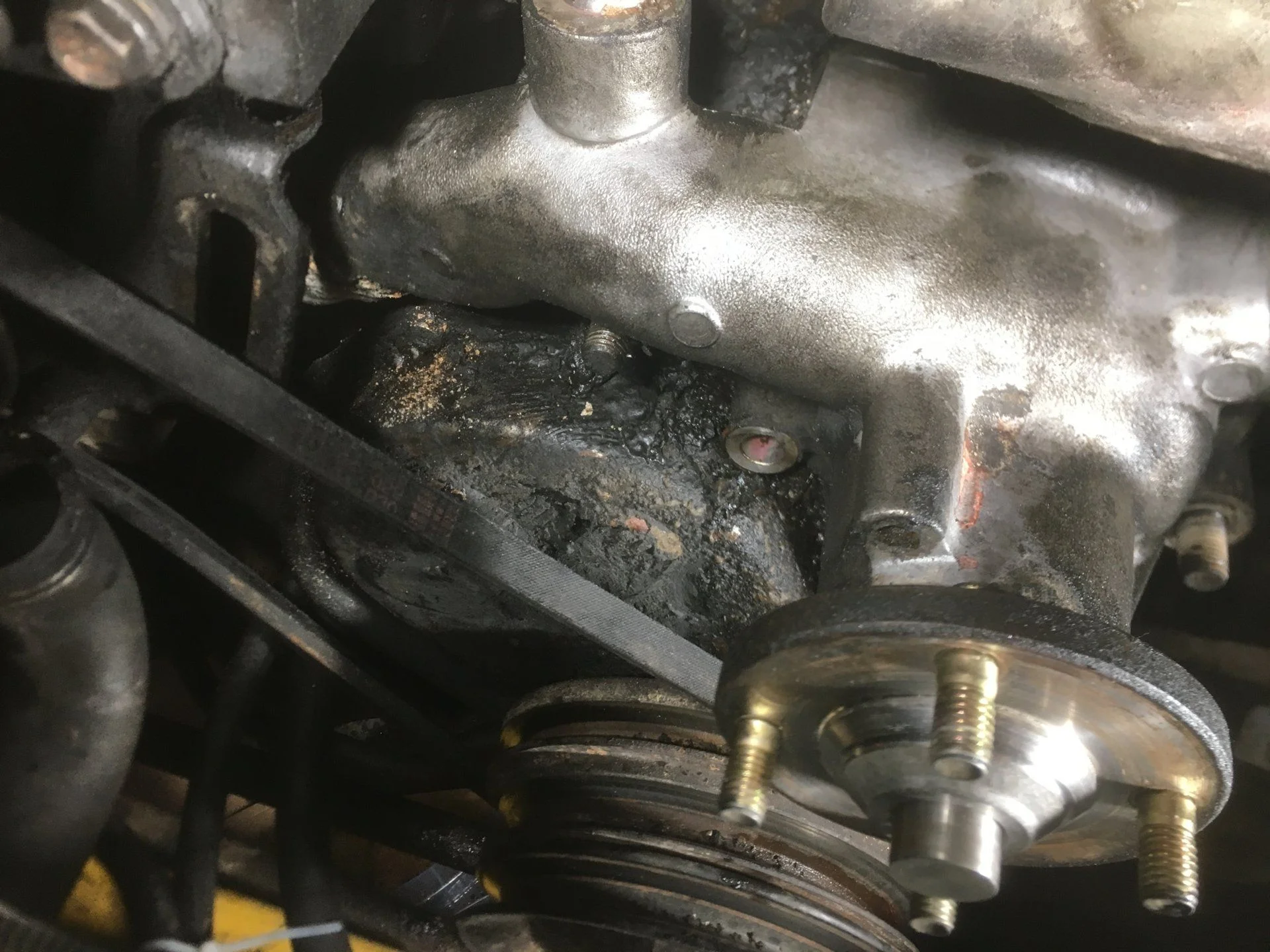 Water pump removal problems