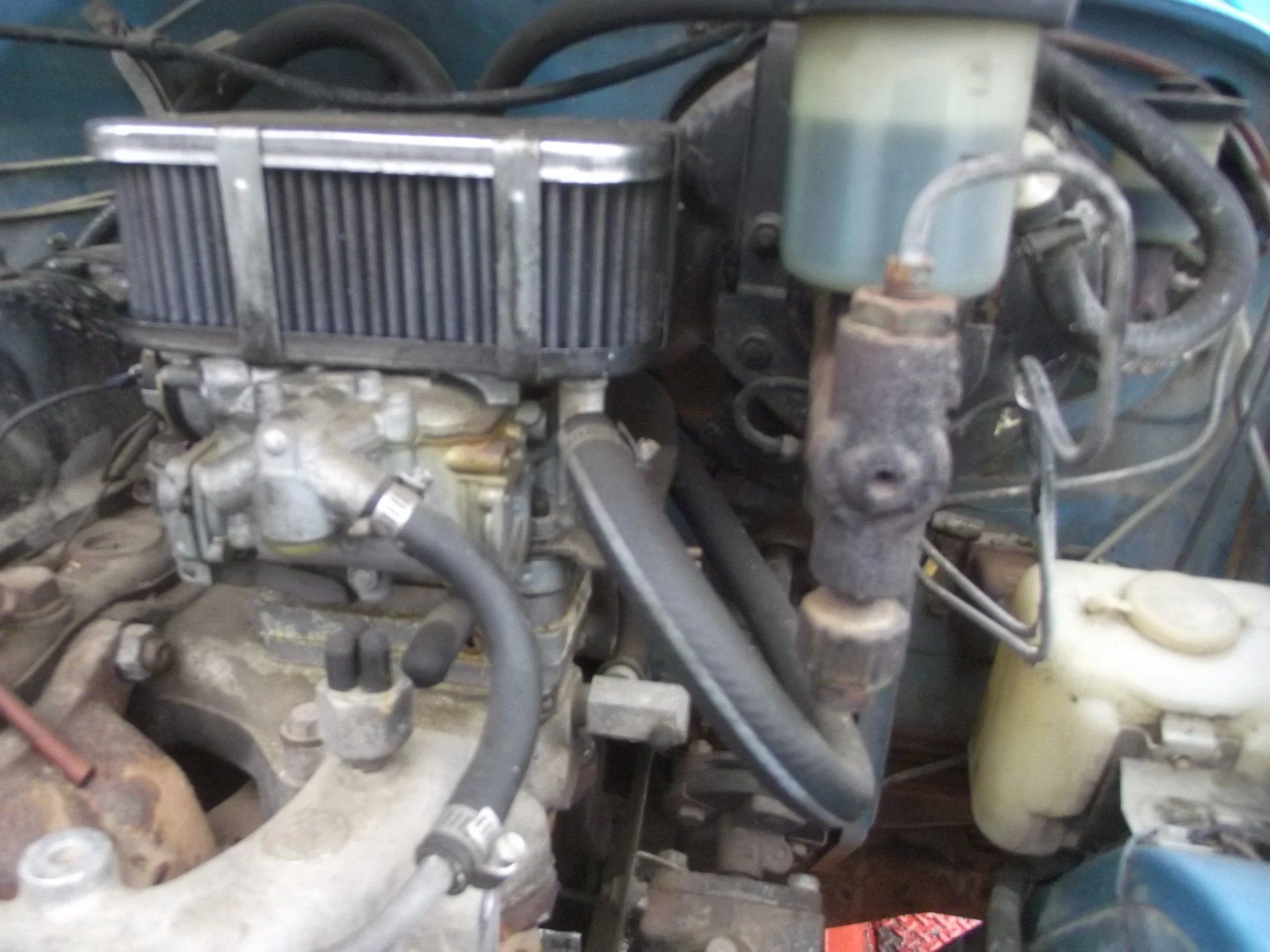 webber carb preventing from passing smog