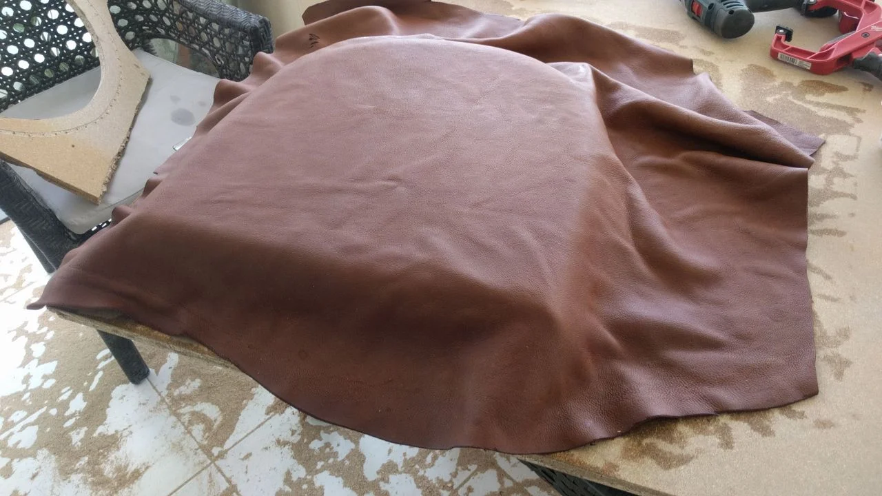 wet forming camel leather