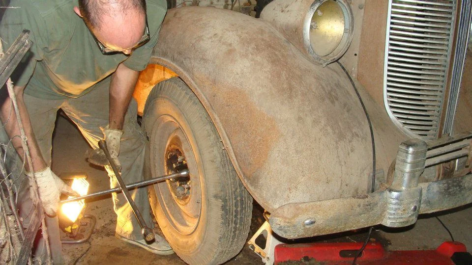 wheel removal
