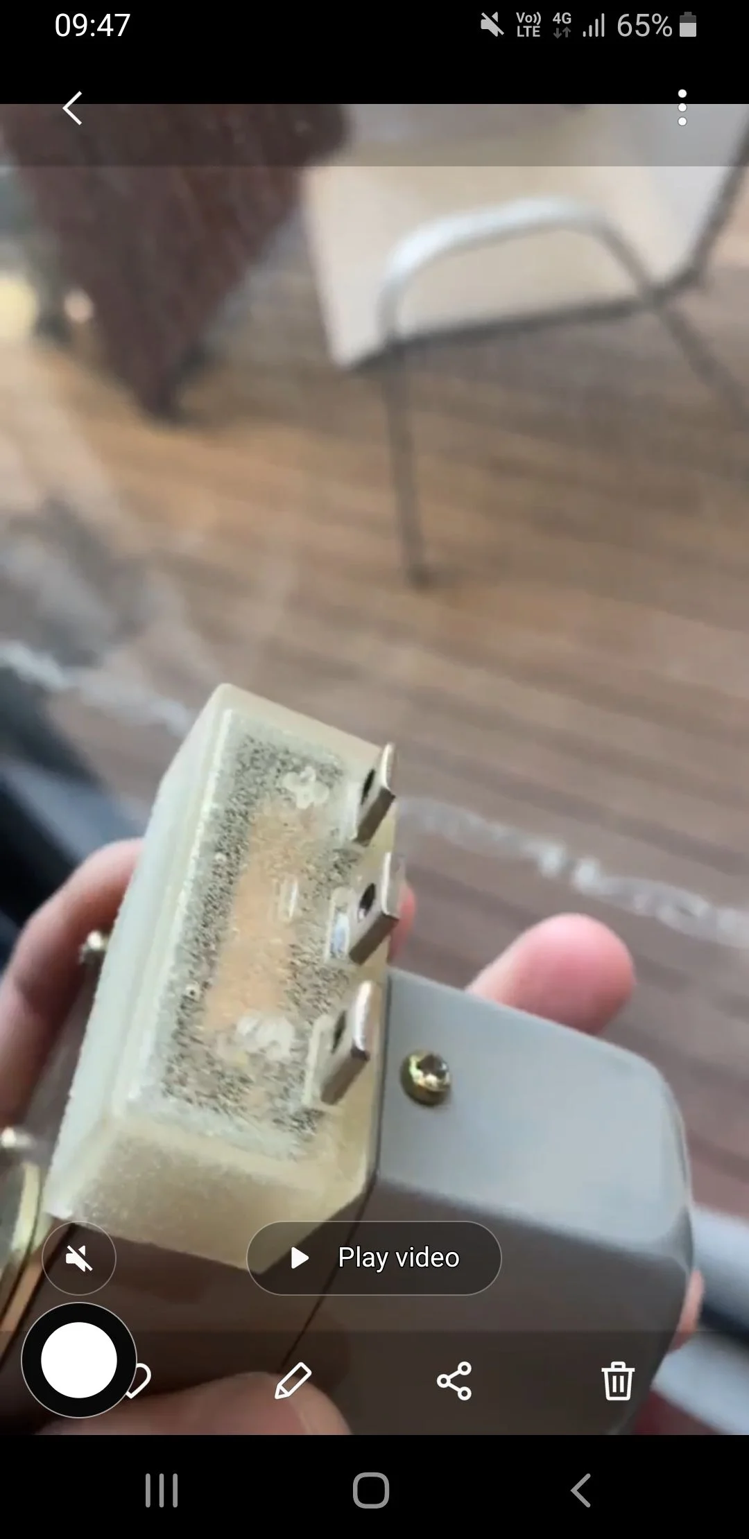 Wiper motor terminal cover sample