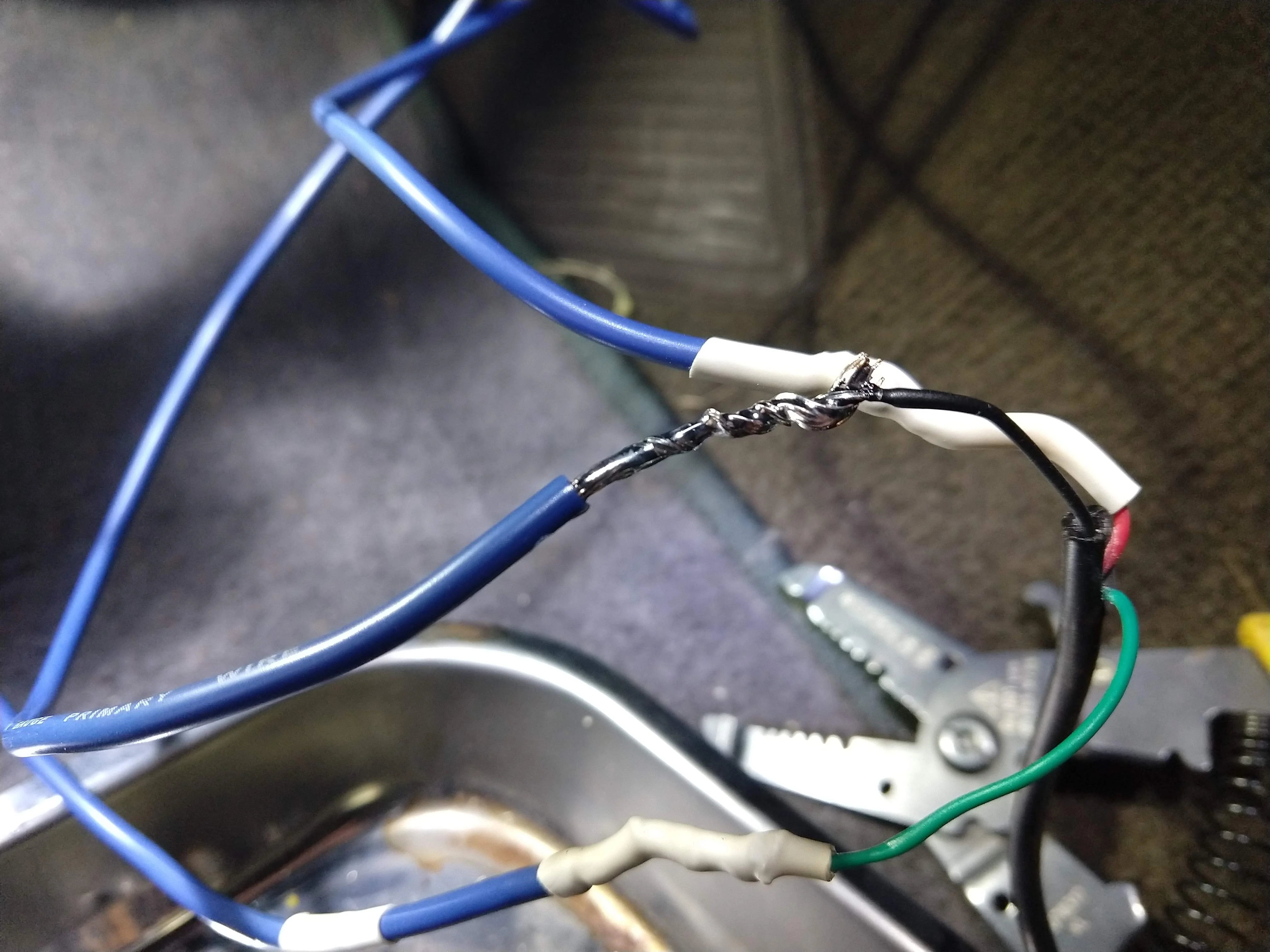 Wiring after Solder