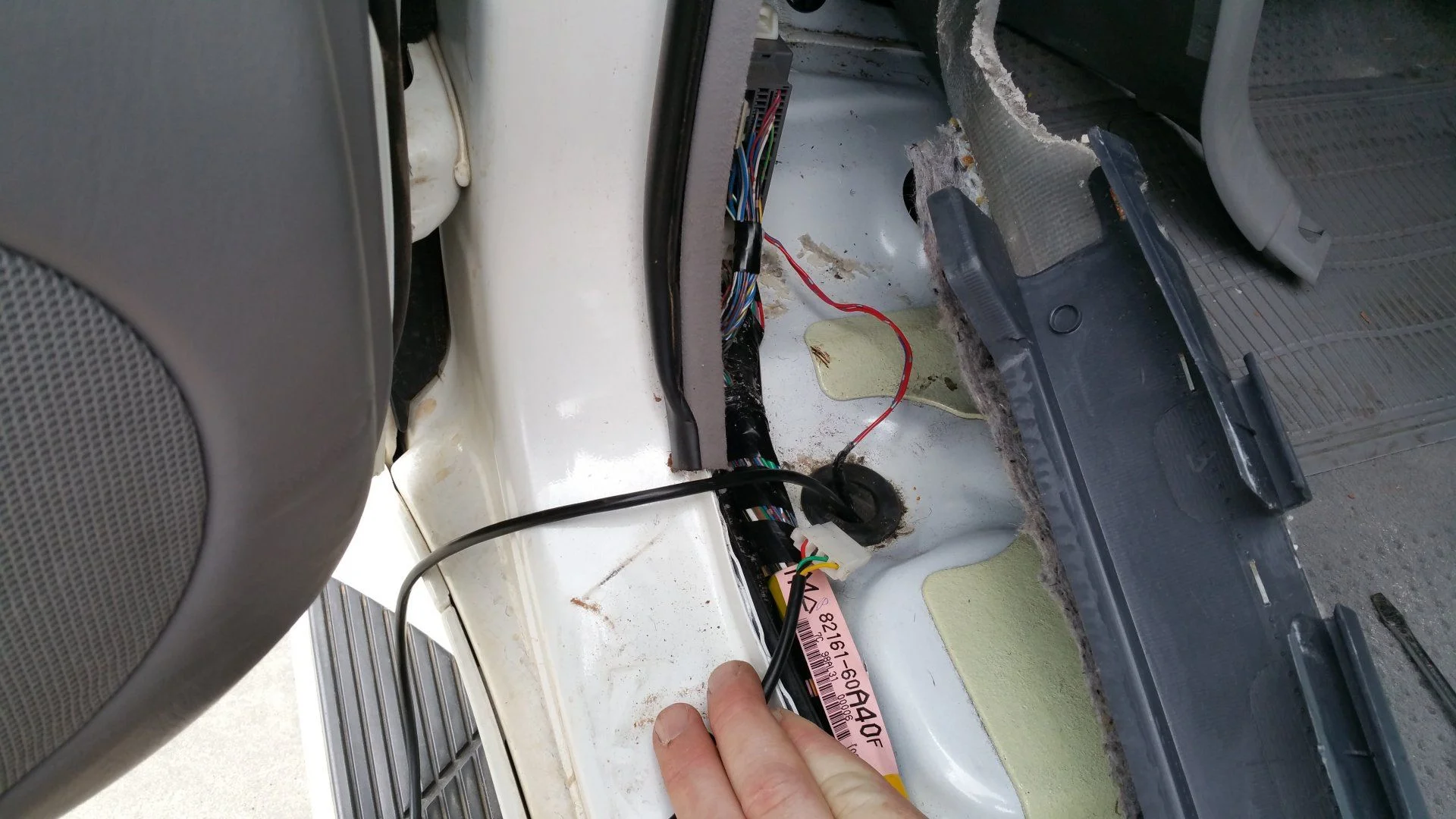 Yelllow Box wire install