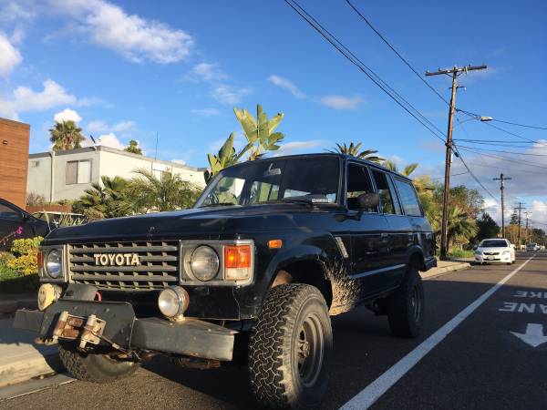 87 FJ60 Black - Socal $5500 [NOT MINE]