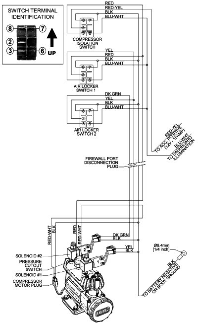 ARB compressor/locker wiring w/Toyota OEM switch ? | IH8MUD Forum