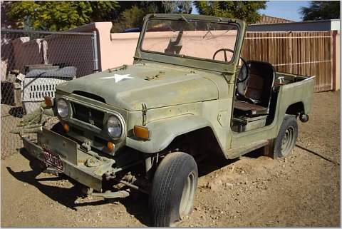 Project 1969 FJ 40 if anyone is interested