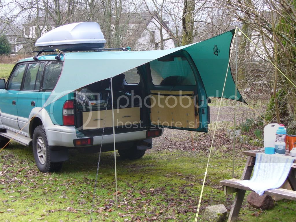 Awnings Off A Roof Rack Suggestions And Pictures Please IH8MUD Forum