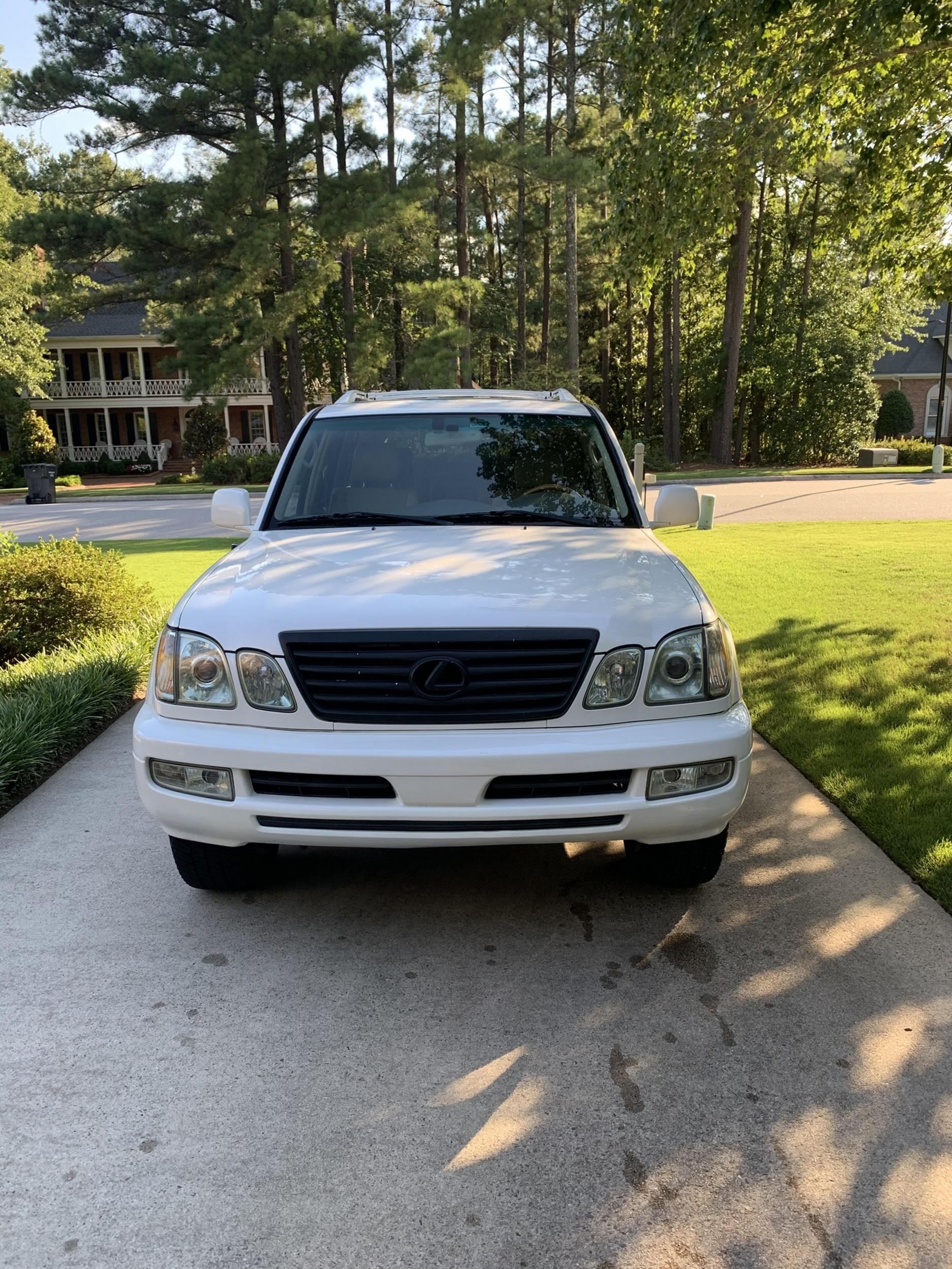 No longer for sale - 2006 Lexus LX470 Pearl White Evans, GA