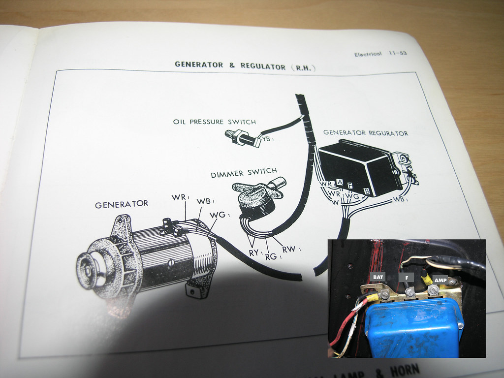 generator voltage regulator wiring question ; Amp gauge | IH8MUD Forum