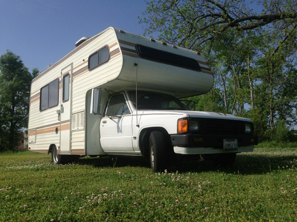 Sputnik, the 1986 Toyota RV with 76k miles, $5,700 - Fayetteville, NC