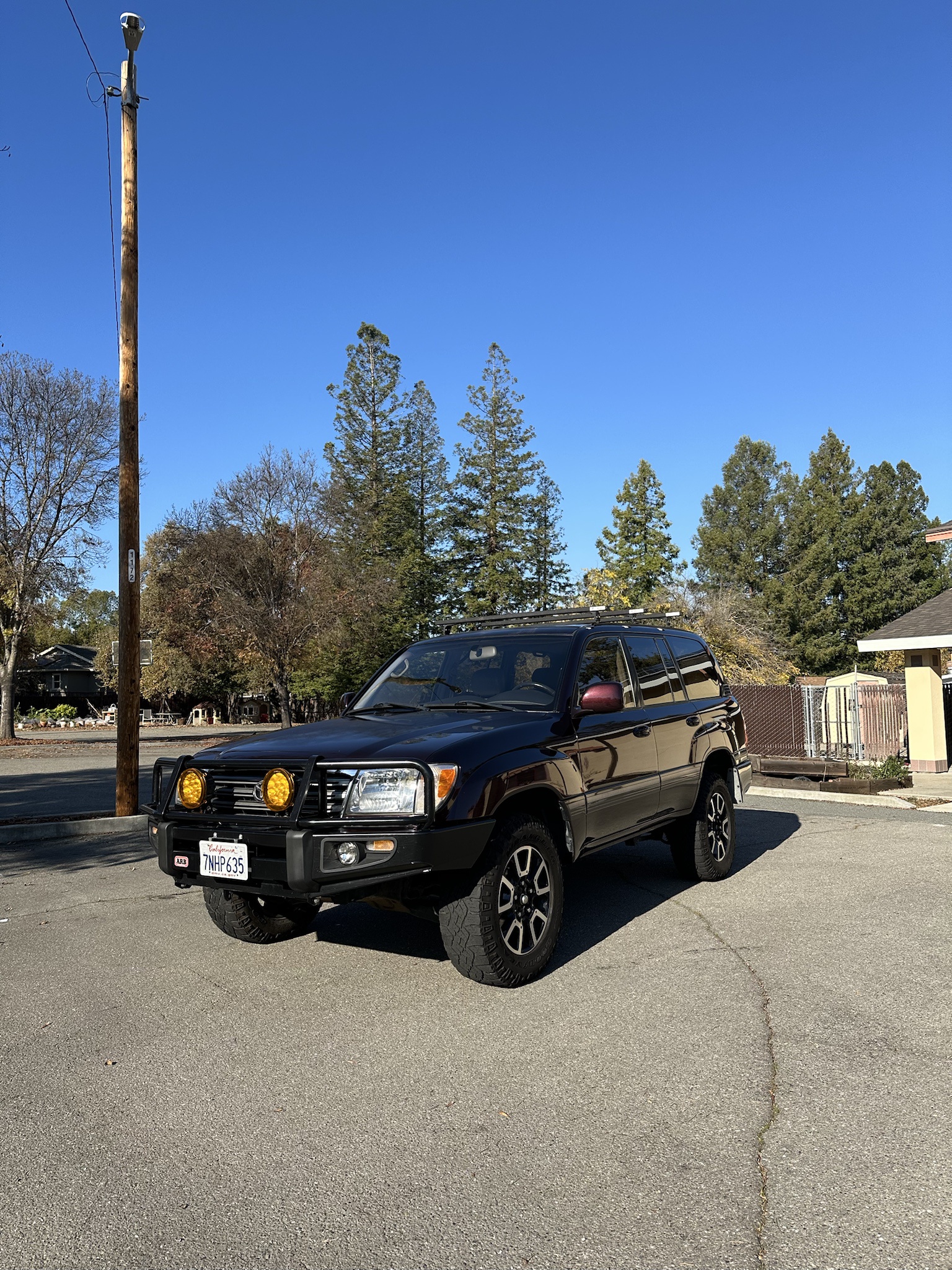 San Francisco Bay Area - 2003 Land Cruiser - Black Garnet Pearl
