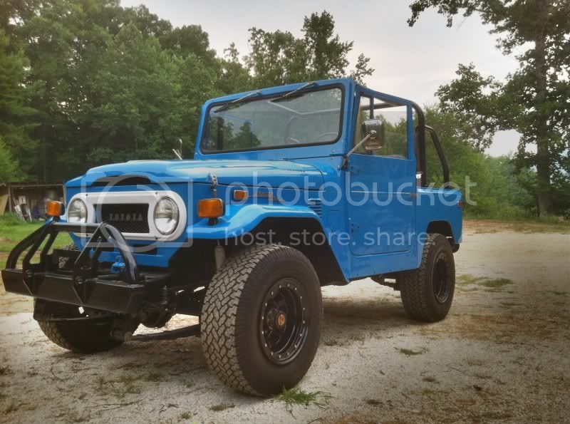 1972 FJ40 Fresh Frame off! Blue..Asheville NC