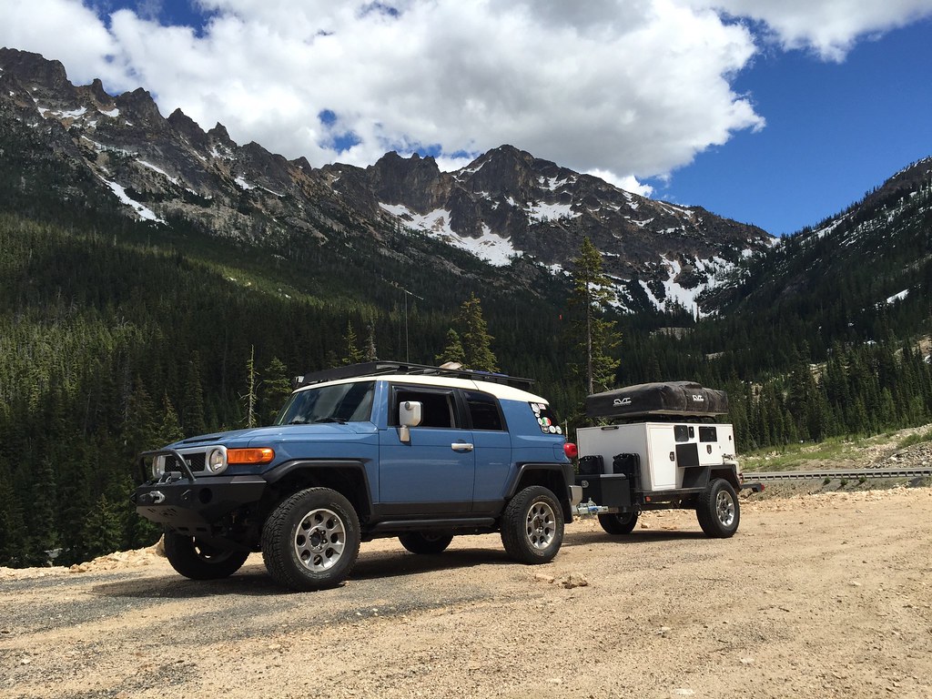 Expedition Trailer with Mt Rainer CVT RTT Tent - AZ