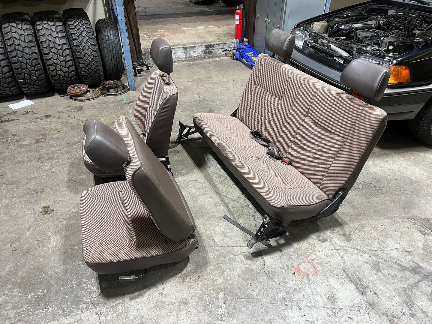 Front and Rear Seats