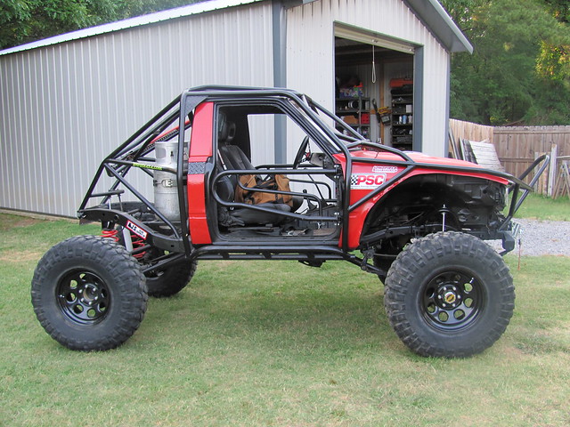 82 Toyota Truggy on 37” Red Labels