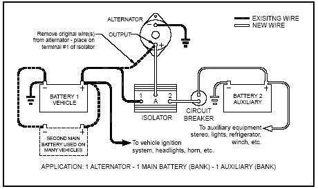 battery isolator questions for a trailer | IH8MUD Forum