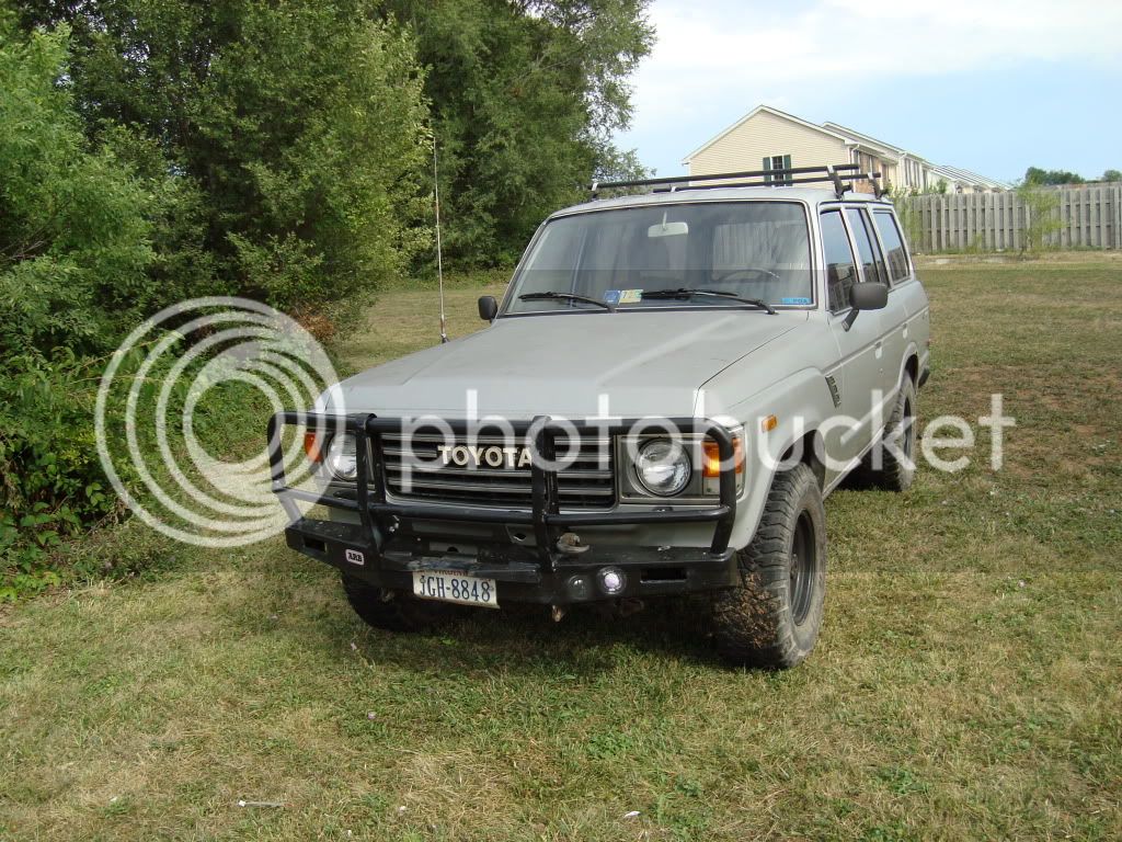 1985 fj60 with ARB bumper