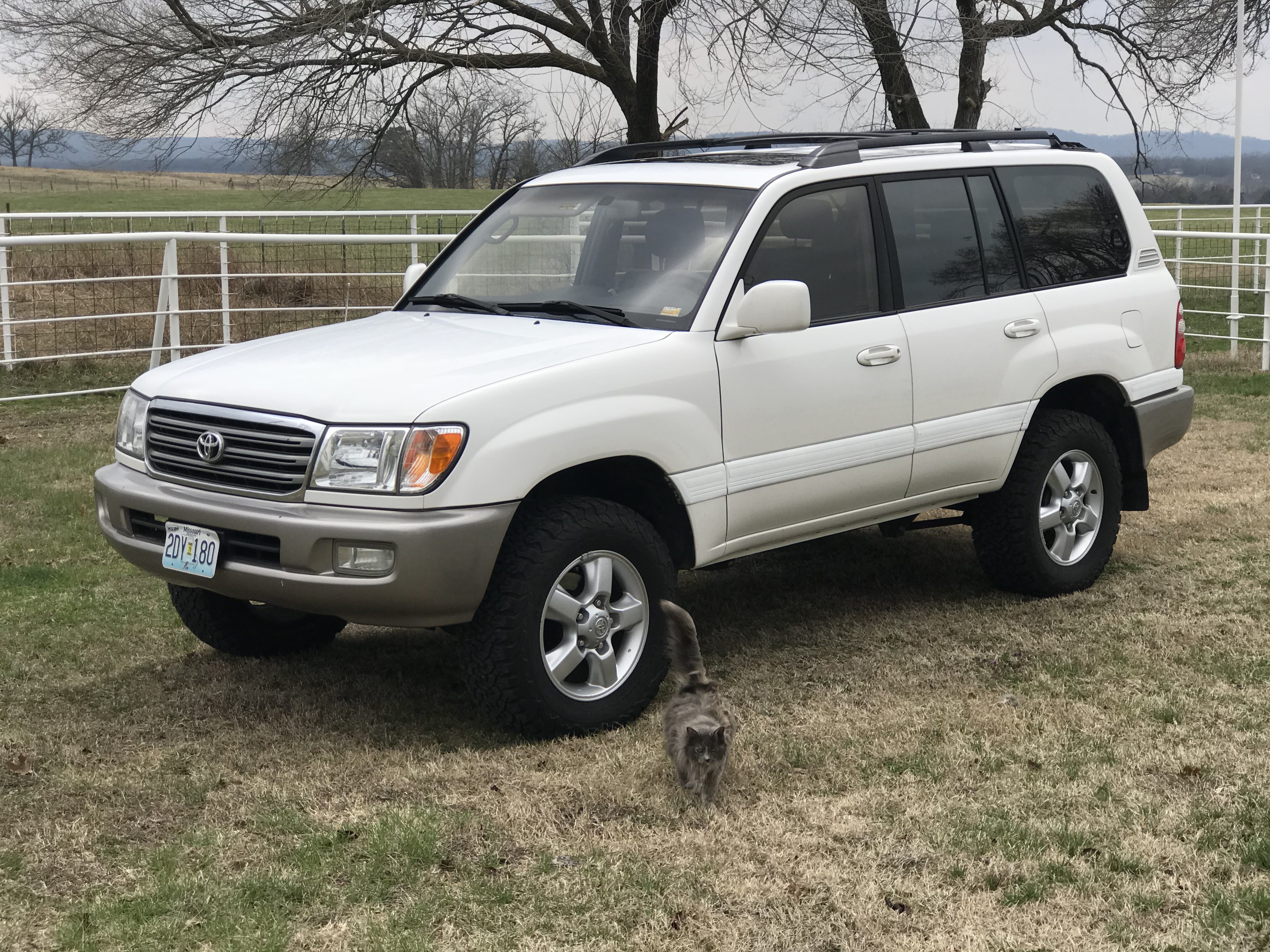 2003 Land Cruiser - White/Old Man EMU/KO2/New Belt