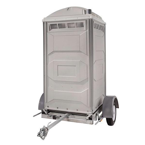 PolyJohn TU01-1000 PJN3 Single Portable Restroom Trailer