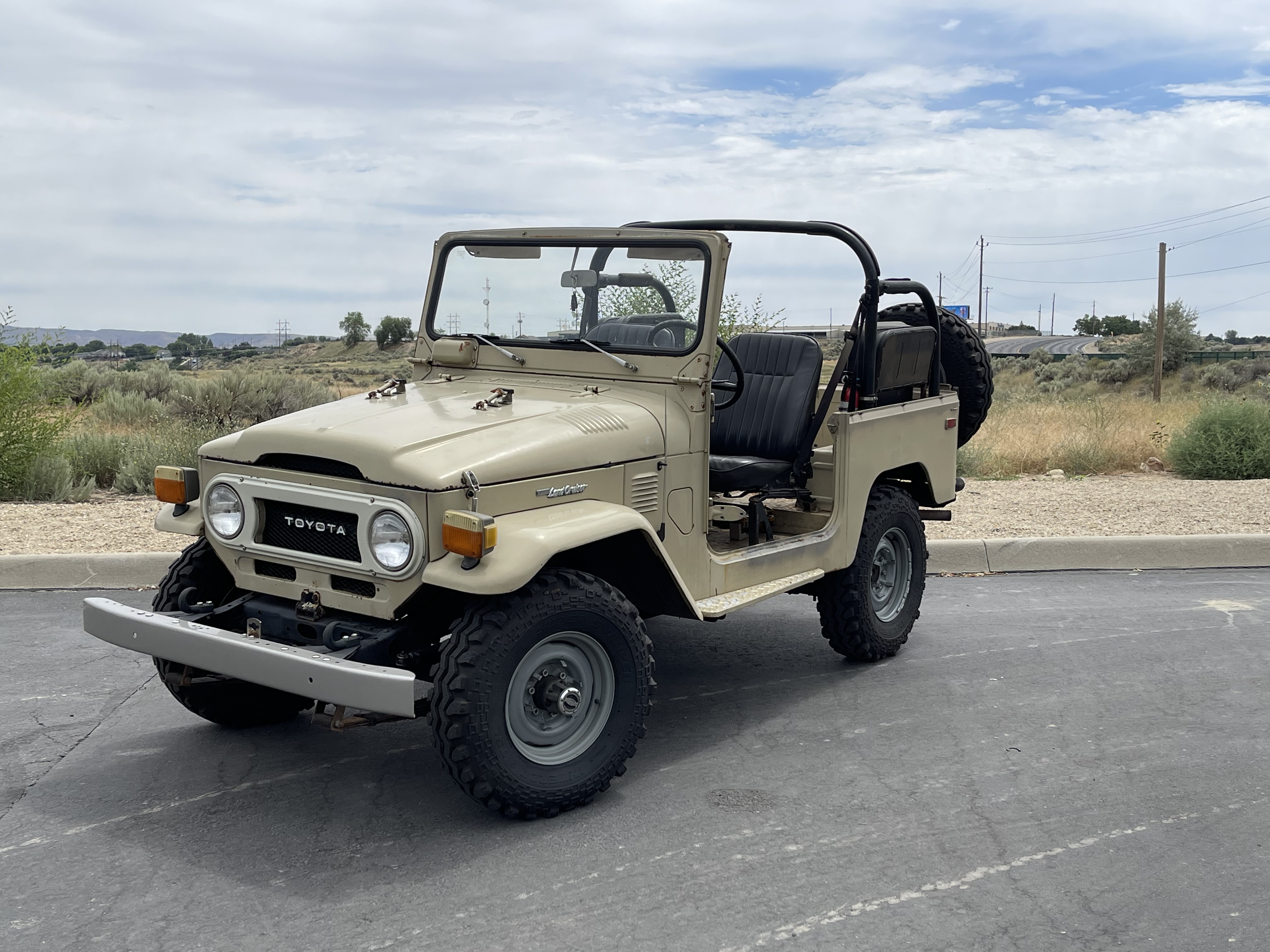 1976 US Spec Landcruiser FJ40, over $7K in receipts and a solid frame. Boise, ID. Sold Pending Funds