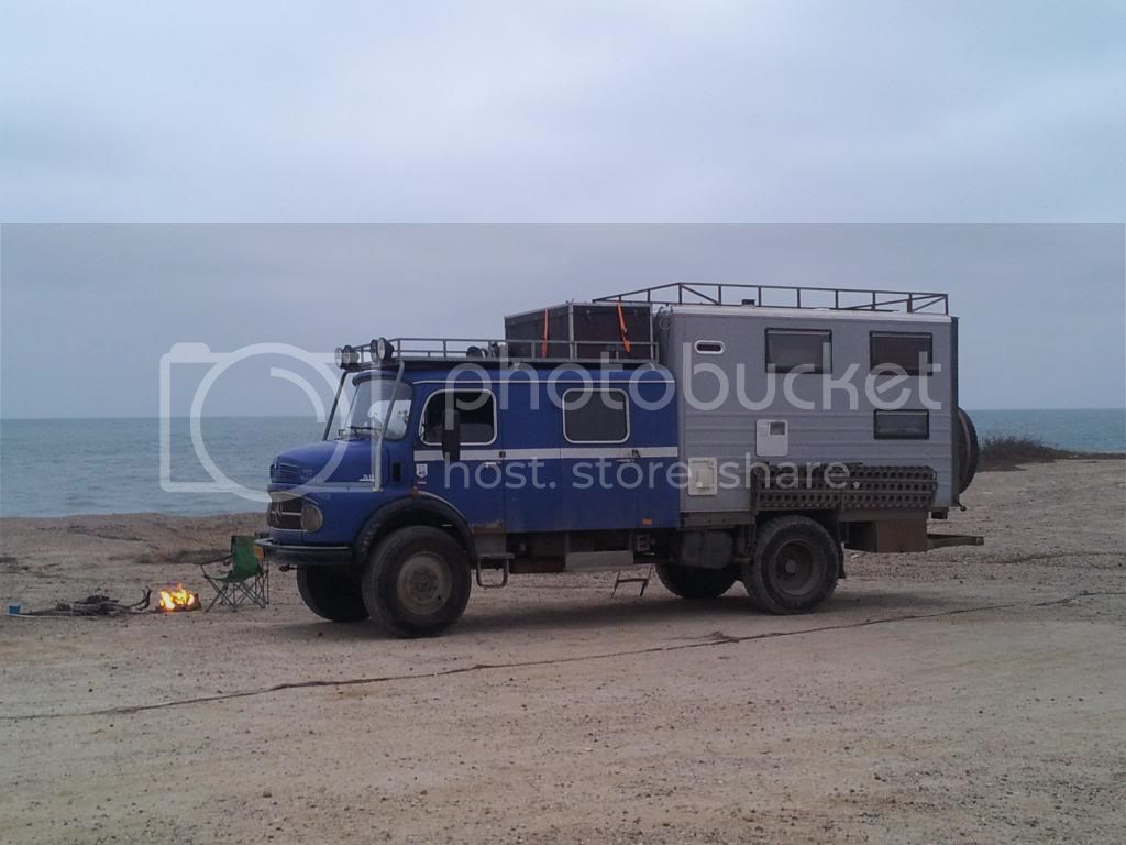 Mercedes doka 4x4 expedition rig