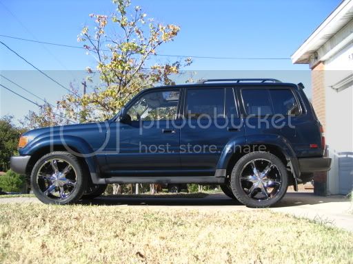 95 Landcruiser - locked - 22's