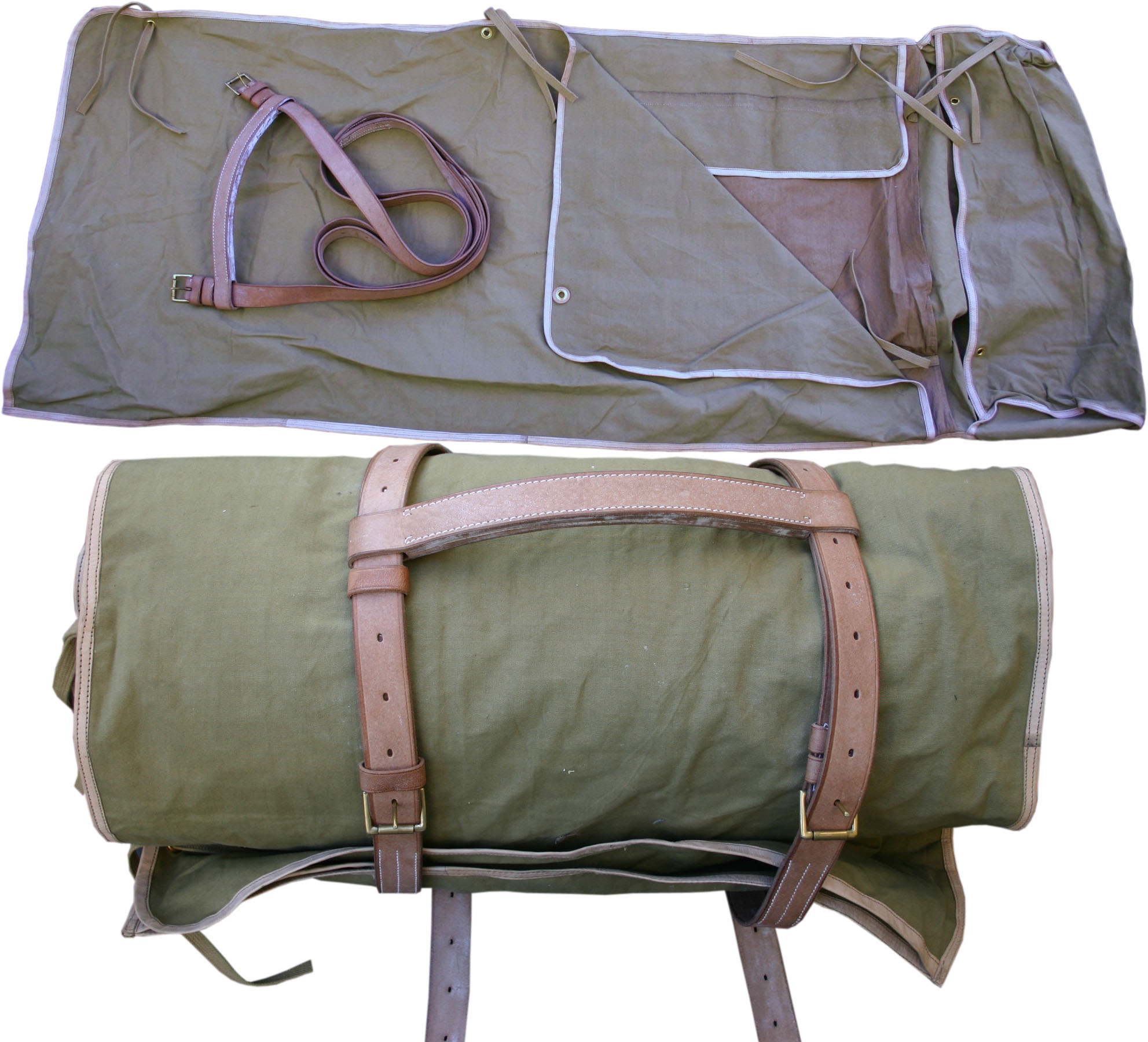 Officer's_Canvas_Bedroll_with_Leather_Straps.jpg