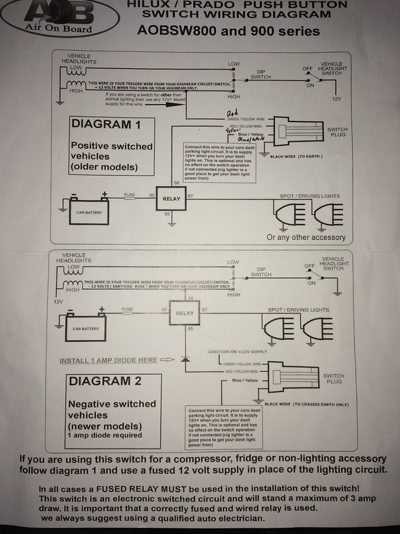 ARB Compressor and Locker Switch Wiring Help please | IH8MUD Forum